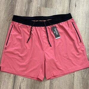 NWT Rhone XXL 7” Mako Unlined Tech Short Anti-Odor Salmon Athletic Shorts